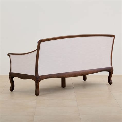 Buy Victoria Fabric 3-Seater Sofa with Cushions - White from Home ...