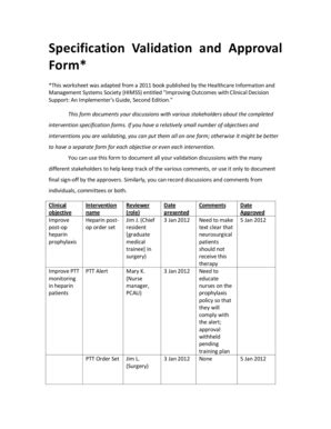 Clinical Intervention Review Form - Blank Fillable Template | Fill Out ...