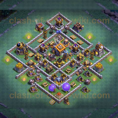 Best Builder Hall Level 9 Base with Link - Clash of Clans - BH9 Copy, #3