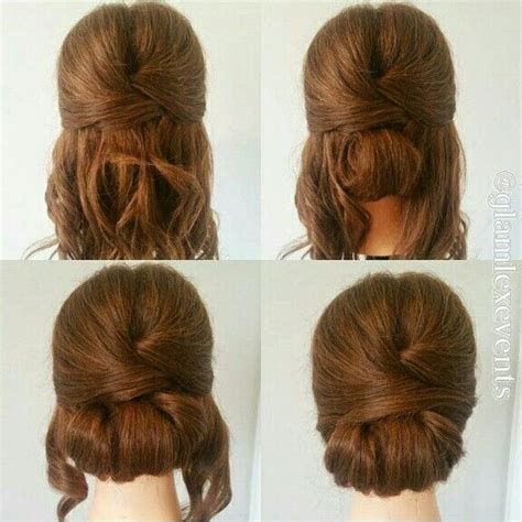 Easy Chignon Tutorial 的图像结果