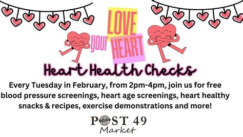 Free Heart Health Checks, 363 W 3rd Ave (outdoor) 237 E. 2nd Ave ...