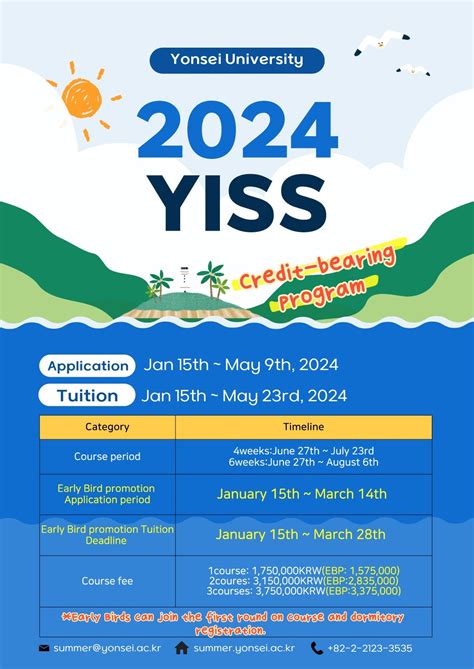 [Fwd 2024 Summer] Yonsei University International Summer School in ...