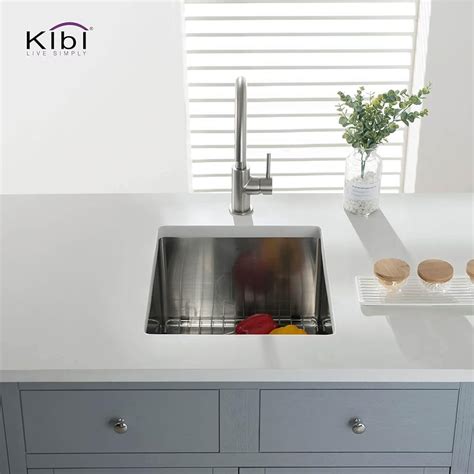 KIBI Handcrafted 16 inch Undermount Kitchen India | Ubuy