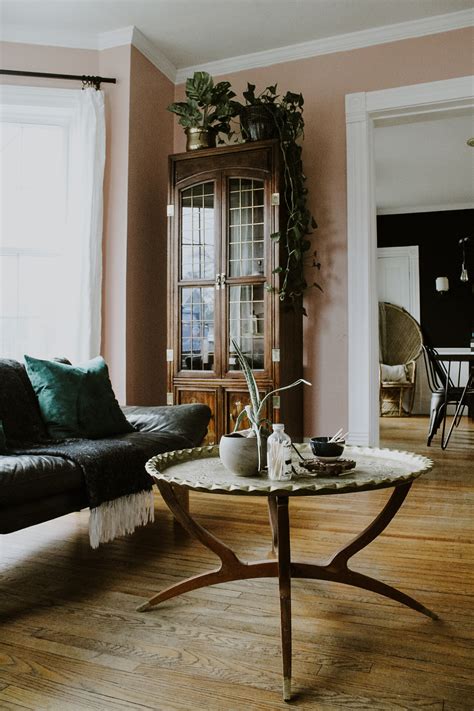 One Room Challenge Dusty Pink Paint