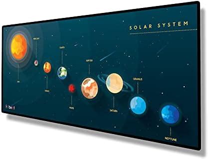 ENHANCE XXXL Gaming Computer Desk Mat - 3XL Large Mouse Mat (48x24 ...