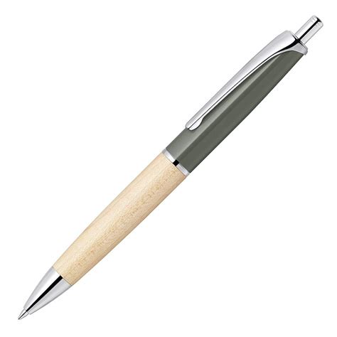 Zebra P-BAS76-NA-GR Oil-Based Ballpoint Pen, Fillerwood Knock Type, 0.5 ...