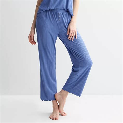 Women's Sonoma Goods For Life® Elevated Rib Pajama Pants