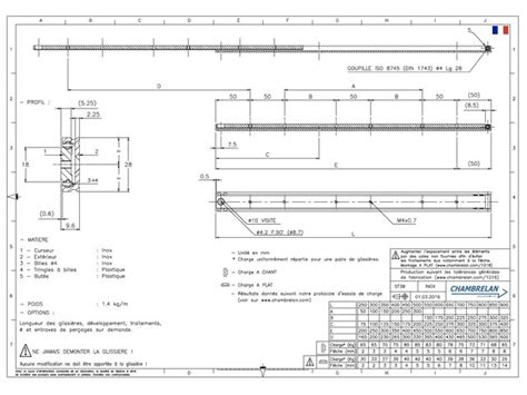 Glissière extension partielle Inoxydable ST38 | Contact CHAMBRELAN ...
