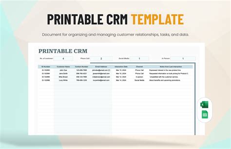 Crm Worksheet