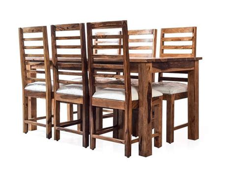 Buy Liana Dining Set In Sheesham Wood - GetMyCouch