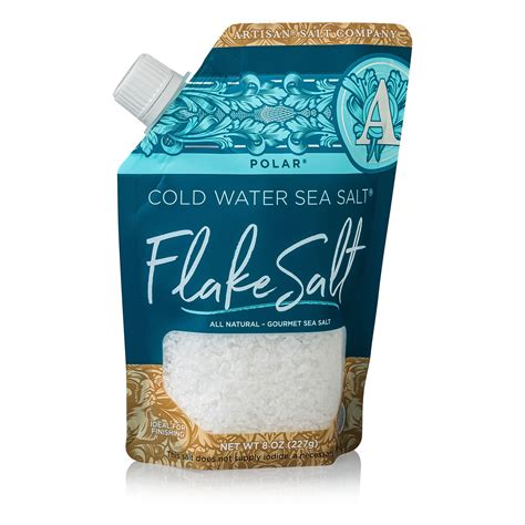 Polar Cold Water Sea Salt (Flake) | Pour Spout Pouch | SaltWorks®