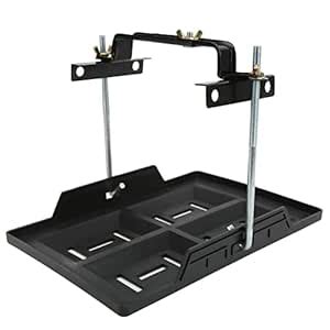 Battery Tray Clamp Kit, Recessed Slots Steady Battery Retaining Bracket ...