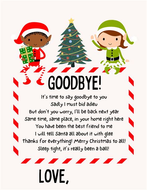 Elf Letter Free Printable - Printable New Year Banners