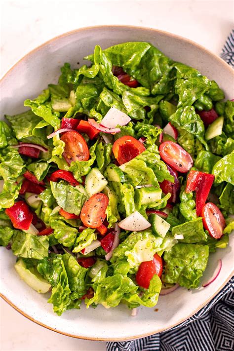 Side Salad With Lemon Honey Vinaigrette - Recipe OCean