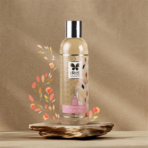 Iris Celeste Reed Diffuser Oil Fragrance- Fleur, 500ml : Amazon.in ...