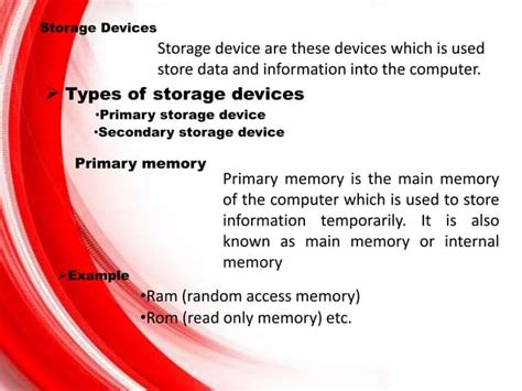Image result for Computer Storage Device PPT