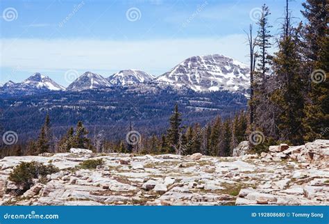 Bald Mountain Uinta Range in Utah Stock Photo - Image of utah, mountain ...