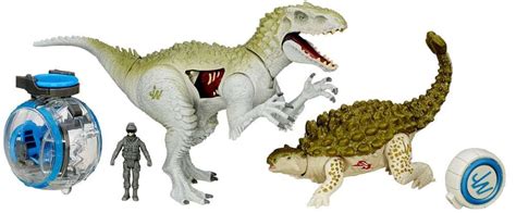 Buy Jurassic World Capture Vehicle Indominus Rex vs Ankylosaurus ...