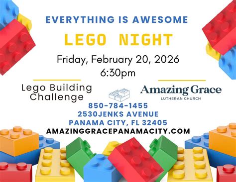 Lego Night, 2530 Jenks Ave, Panama City, FL, United States, Florida ...