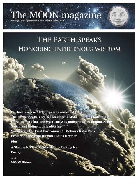 The Earth Speaks: Honoring Indigenous Wisdom (Highlights from the MOON ...