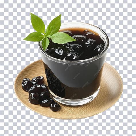 Refreshing Vietnamese Grass Jelly Drink for Summer Refreshment on ...