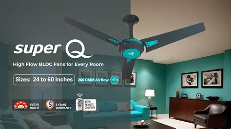 India's First BLDC Ceiling Fan | 5 Years Warranty – Superfan