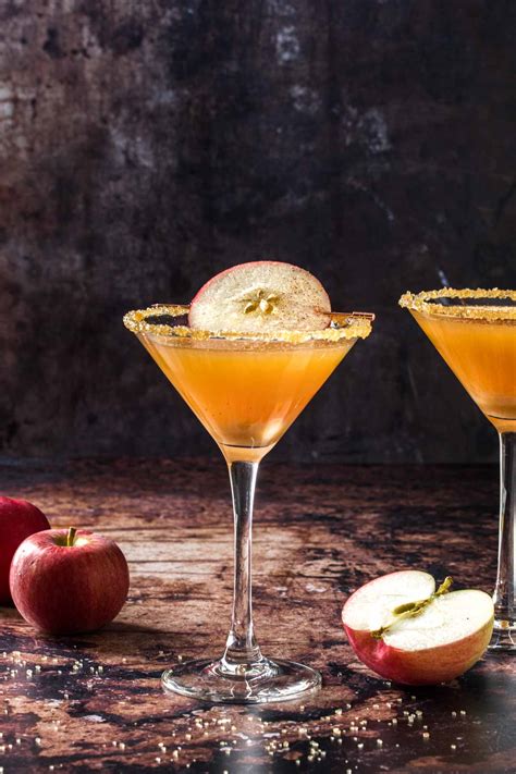 Caramel Apple Martini - Another Cocktail Blog