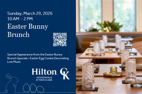 Easter Bunny Brunch, Hilton Jacksonville at Mayo Clinic, 29 March 2026 ...
