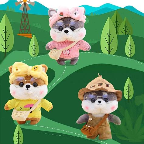 Buy AKRJXCXJD Duck Stuffed Animal Toy with 9 Outfits and Accessories to ...