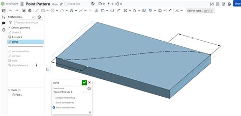 Image result for Onshape Tutorials Pattern Geometry Chapter 5