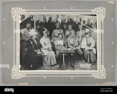 General Yanushkevich and the Russian Consul at a Garden Party given by ...