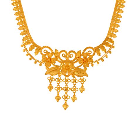 Buy Gold Necklaces Online | Latest Gold Necklaces Designs from PC ...
