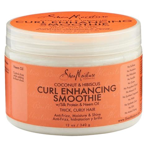 Shea Mst Curl Enh Smth Cc Size 12z Shea Moisture Coconut & Hibiscus ...