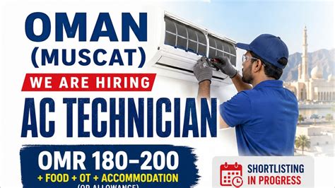 OMAN HVAC JOBS 2026 | Leading Group of Companies | AC Technician Hiring