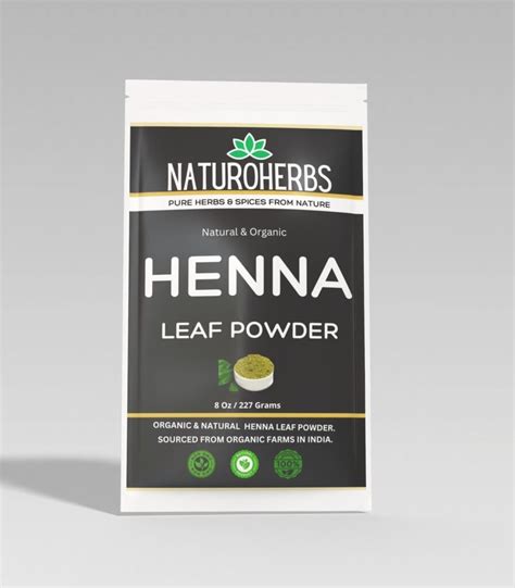 Henna Leaves Powder | Lawsonia Inermis | Mehendi | Maruthani Leaf ...