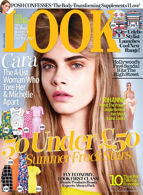 Cara Delevingne - Look Magazine (UK) June 16, 2014 • CelebMafia