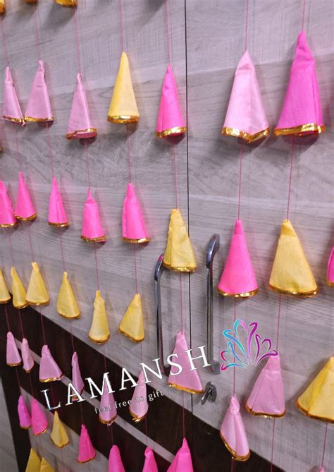 LAMANSH® 8 ft Net Decorative Hanging for Wedding Backdrops / Haldi & W ...