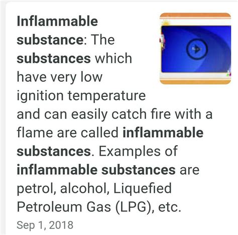 Inflammable Vs Flammable