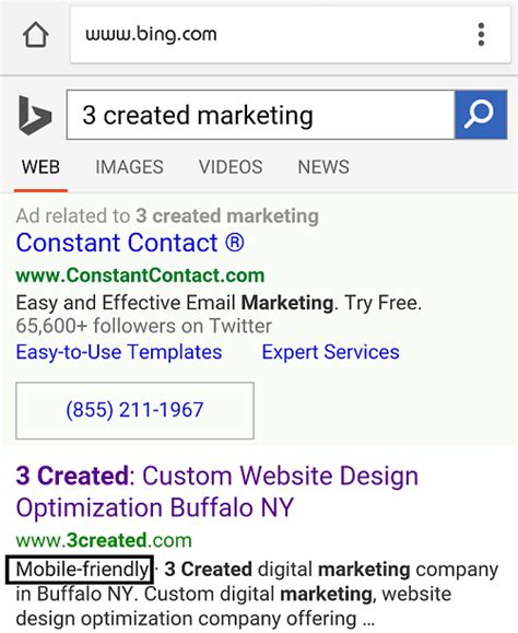 Mobile Search Engine Bing 的图像结果