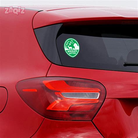 Zaqiz Save Wildlife Stickers – Protect Animals, Birds, and Nature Toge ...