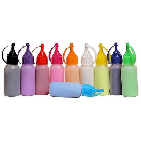 Buy Dasha Rangoli Colour Powder Bottles Powder for Floor Rangoli Art ...