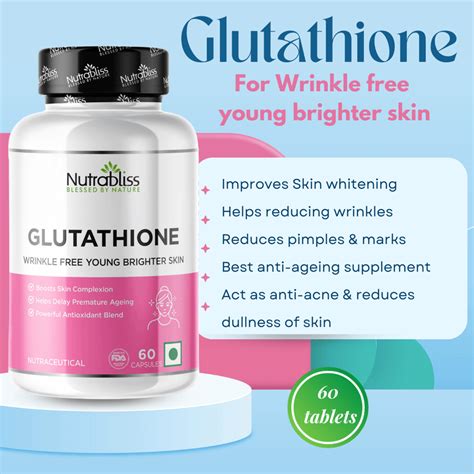 Nutrabliss Glutathione 500 mg