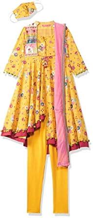 Buy BIBA Girl's Cotton Salwar Suit Set at Amazon.in