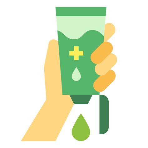 Alcohol gel - Free healthcare and medical icons