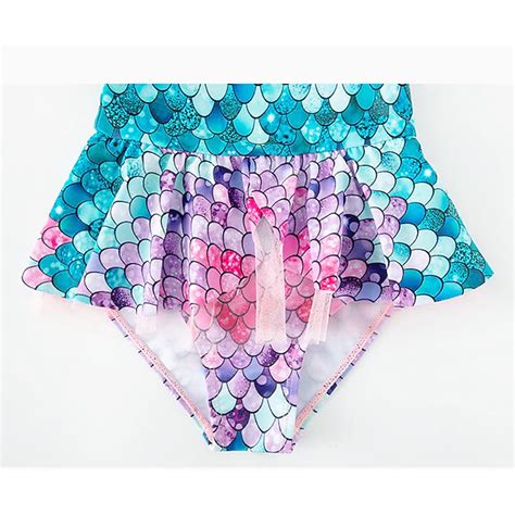 Mermaid Ariel Mermaid Swimwear Bikini Swimsuits Active Sweet for Girls ...