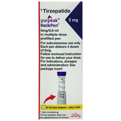 Yurpeak 5 mg/0.6ml Kwikpen | Uses, Side Effects, Price | Apollo Pharmacy