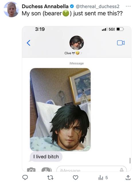 I lived bitch : r/FFXVI