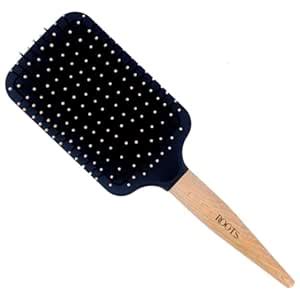 Buy Roots - Wooden Hair Brushes - Rounded Paddle And Vented Styles For ...