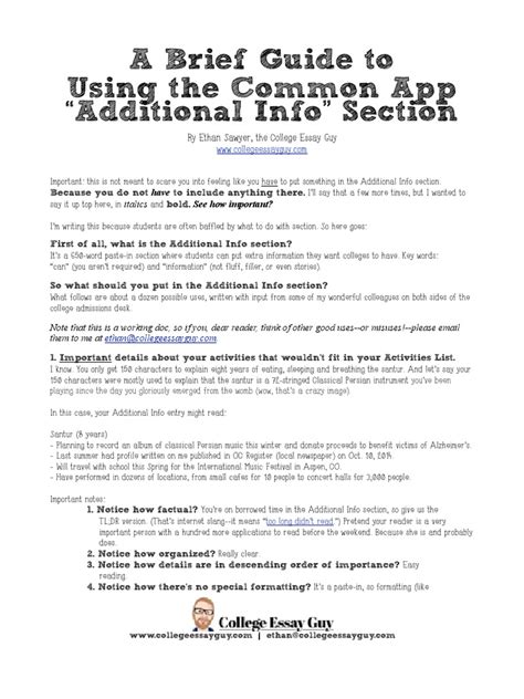 Additional Information Section Examples 的图像结果