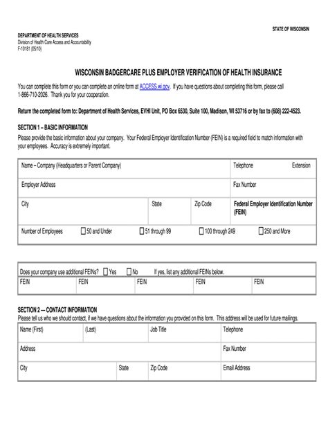 2010-2026 Form WI DHS F-10181 - Fill Out, Sign & Share Online | pdfFiller